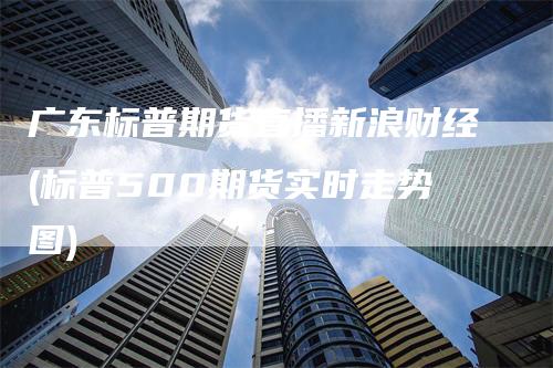 广东标普期货直播新浪财经(标普500期货实时走势图)