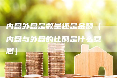 内盘外盘是数量还是金额（内盘与外盘的比例是什么意思）