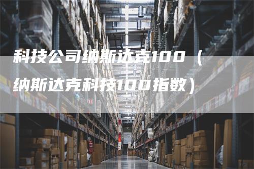 科技公司纳斯达克100（纳斯达克科技100指数）