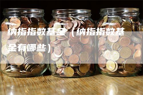 纳指指数基金（纳指指数基金有哪些）