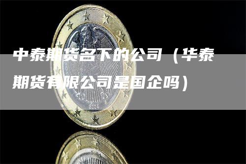 中泰期货名下的公司（华泰期货有限公司是国企吗）